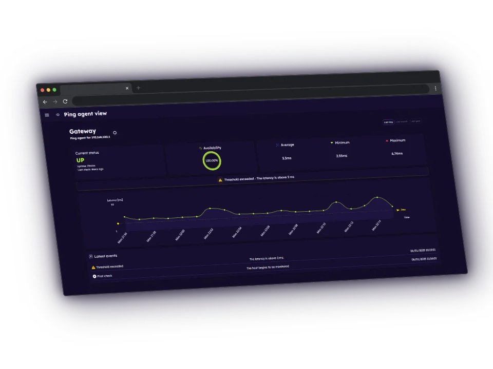 Web agent view